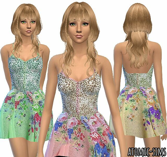 Elynia Serena Clothing 89 Conversion By Atomic-Sims Sims 4 CC