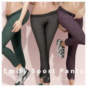 Emily Sport Leggings Sims 4 CC