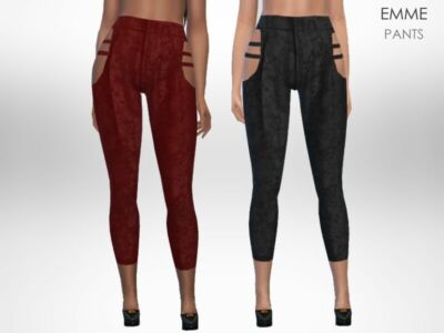 Emme Pants By Puresim Sims 4 CC