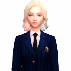 Enid Sinclair (Emma Myers) By Monosims Sims 4 CC