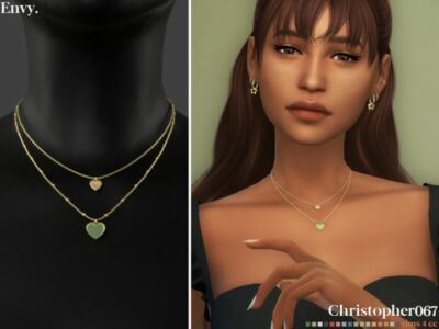 Envy Necklace By Christopher067 Sims 4 CC