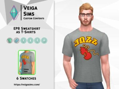 EP8 Sweatshirt AS Shirts Sims 4 CC