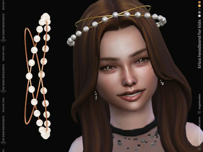 Erica Headband For Kids Sims 4 CC