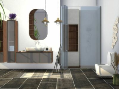 Excelsior Bathroom By Onyxium Sims 4 CC