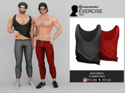 Exercise (TOP) Sims 4 CC