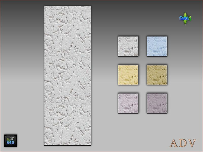 sims 4 cc exterior plaster walls 3