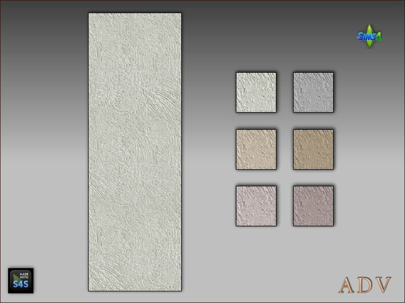 sims 4 cc exterior plaster walls 6