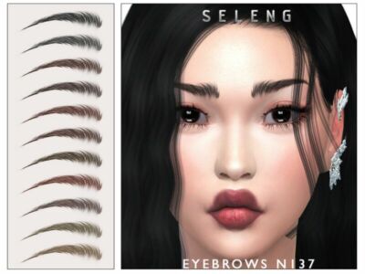 Eyebrows N137 By Seleng Sims 4 CC