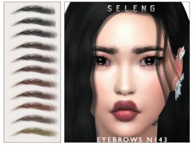 Eyebrows N143 By Seleng Sims 4 CC