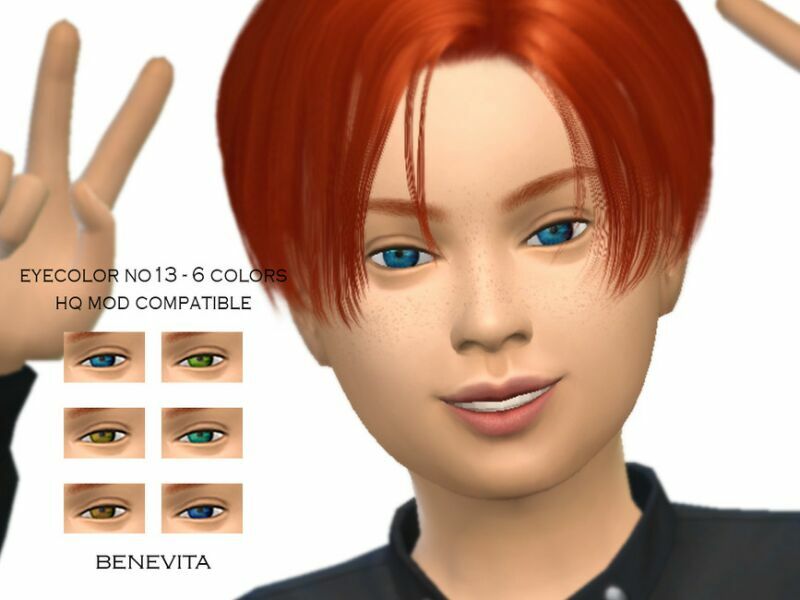 Eyecolor NO13 [HQ] By Benevita Sims 4 CC