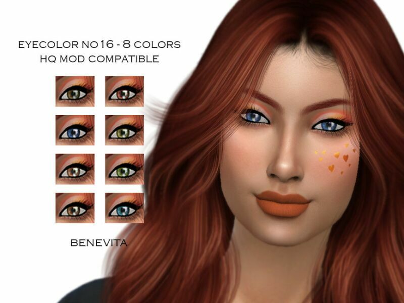 Eyecolor NO16 [HQ] By Benevita Sims 4 CC