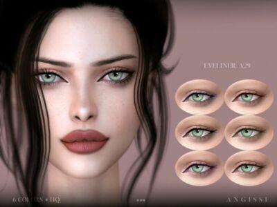 Eyeliner A29 By Angissi Sims 4 CC