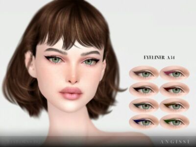 Eyeliner A34 By Angissi Sims 4 CC