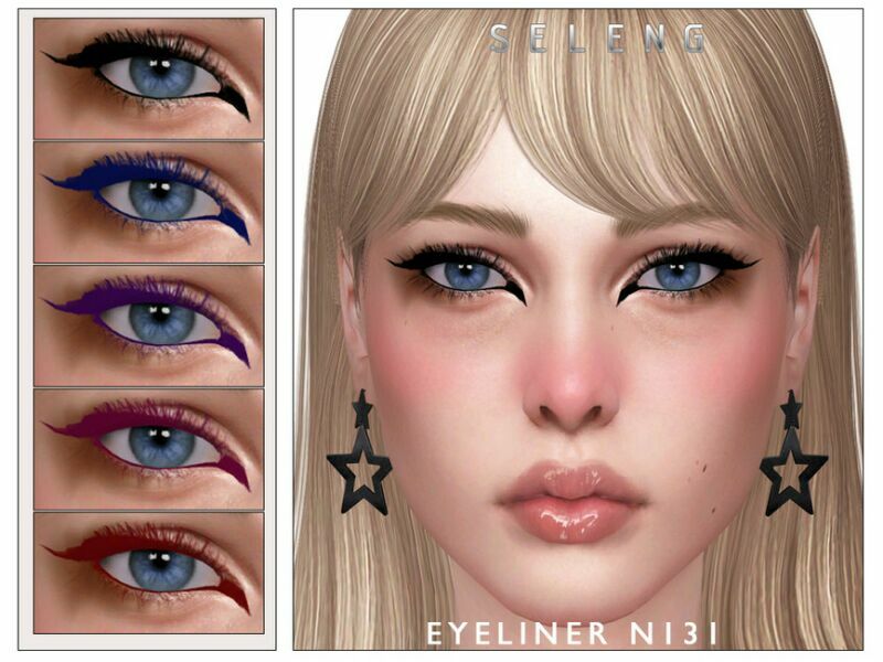 Eyeliner N131 By Seleng Sims 4 CC