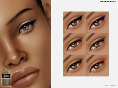 Eyeliner | N37 By Cosimetic Sims 4 CC