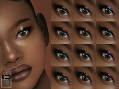 Eyeliner | N49 By Cosimetic Sims 4 CC