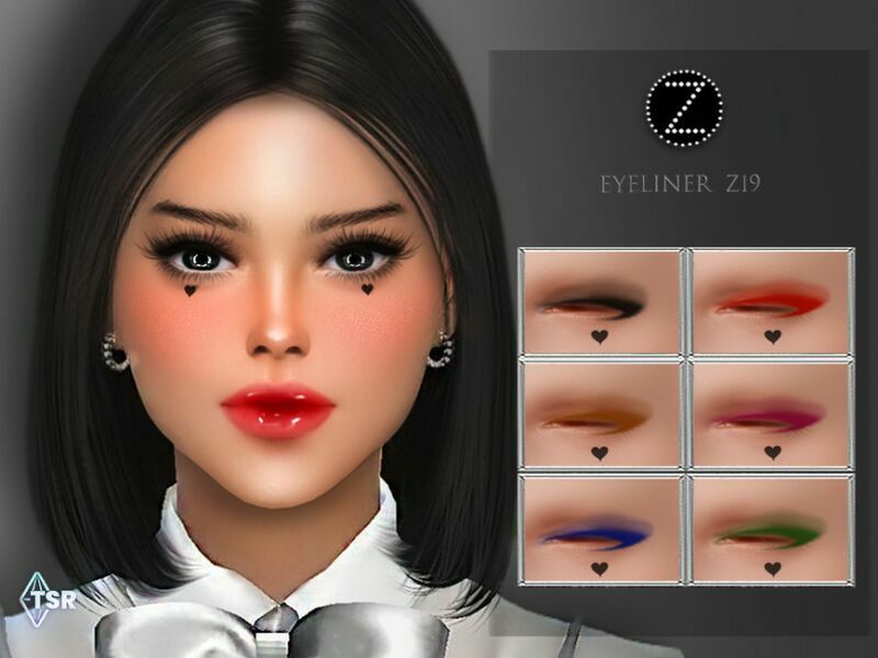 Eyeliner Z19 By Zenx Sims 4 CC