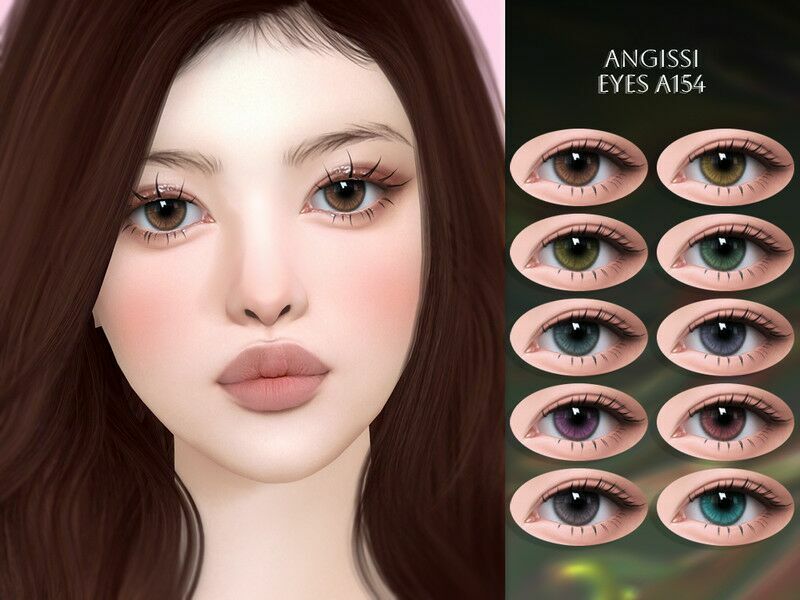 Eyes A154 Sims 4 CC