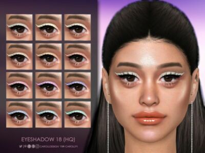 Eyeshadow 18 (HQ) By Caroll91 Sims 4 CC