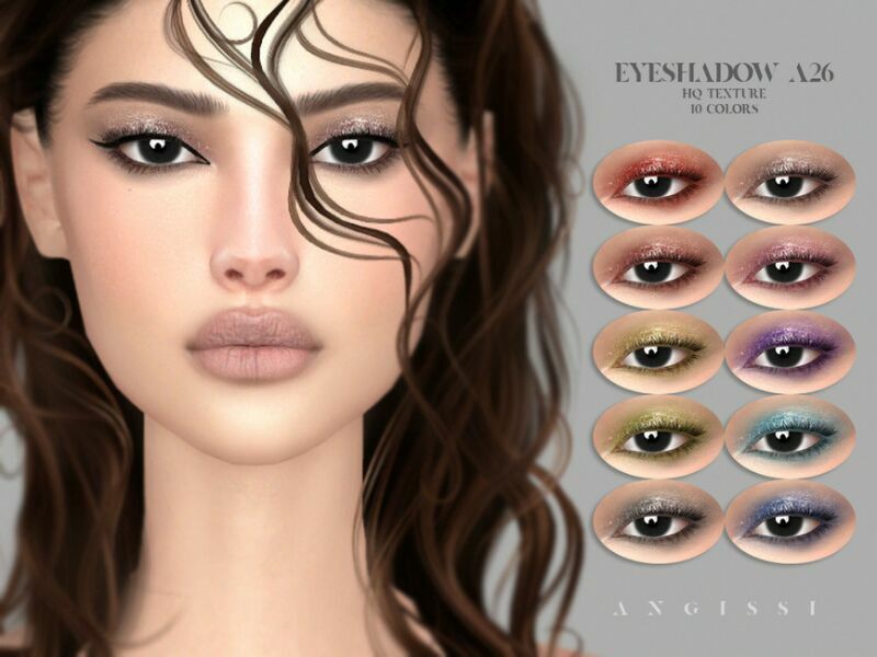 Eyeshadow A26 By Angissi Sims 4 CC