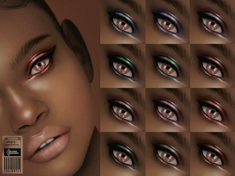 Eyeshadow | N38 By Cosimetic Sims 4 CC