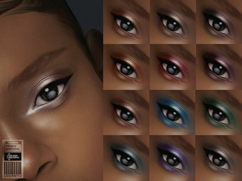 Eyeshadow | N39 By Cosimetic Sims 4 CC