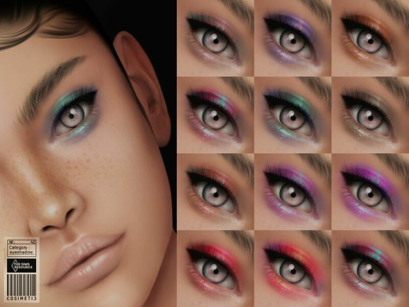 Eyeshadow | N42 By Cosimetic Sims 4 CC