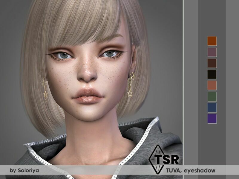 Eyeshadow Tuva By Soloriya Sims 4 CC