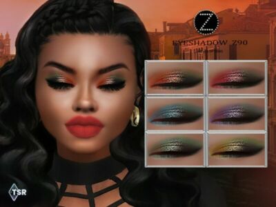 Eyeshadow Z90 By Zenx Sims 4 CC