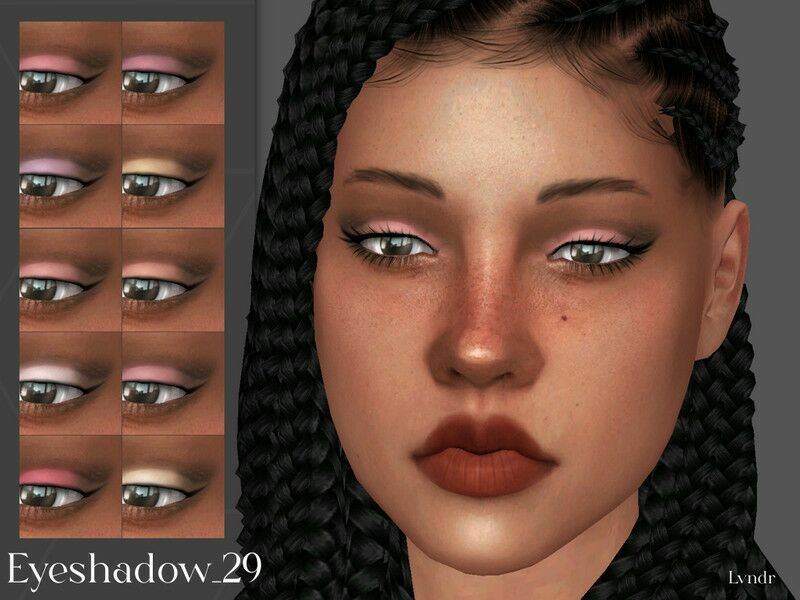 Eyeshadow_29 By Lvndrcc Sims 4 CC