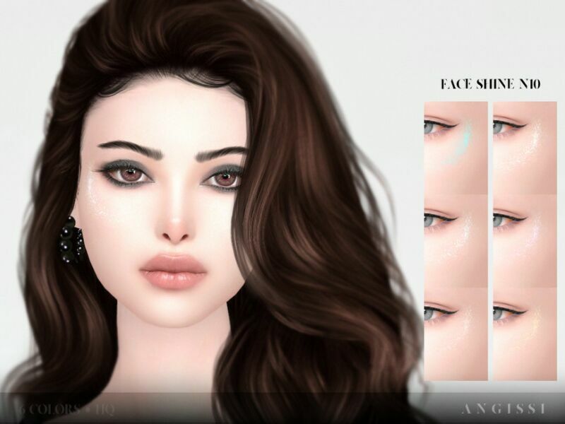 Face Shine N10 By Angissi Sims 4 CC