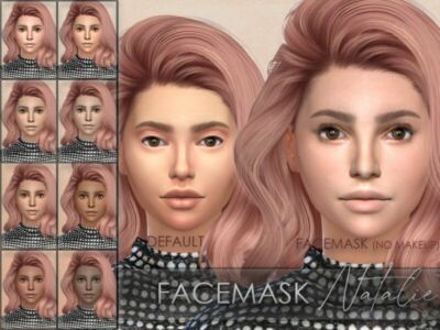 Facemask Natalie By Jolea Sims 4 CC