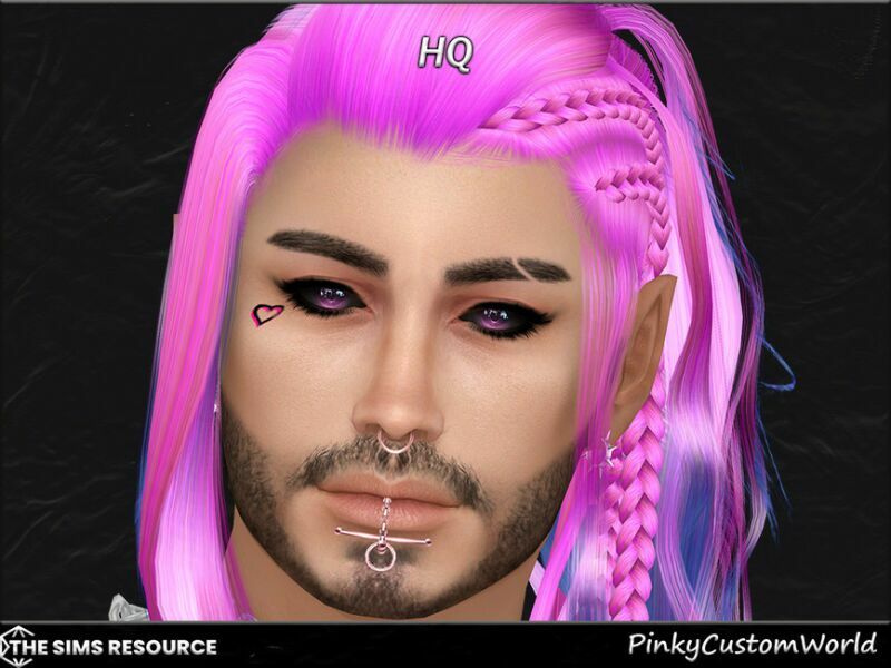 sims 4 cc facepaint n2 alisha v2 by pinkycustomworld 2