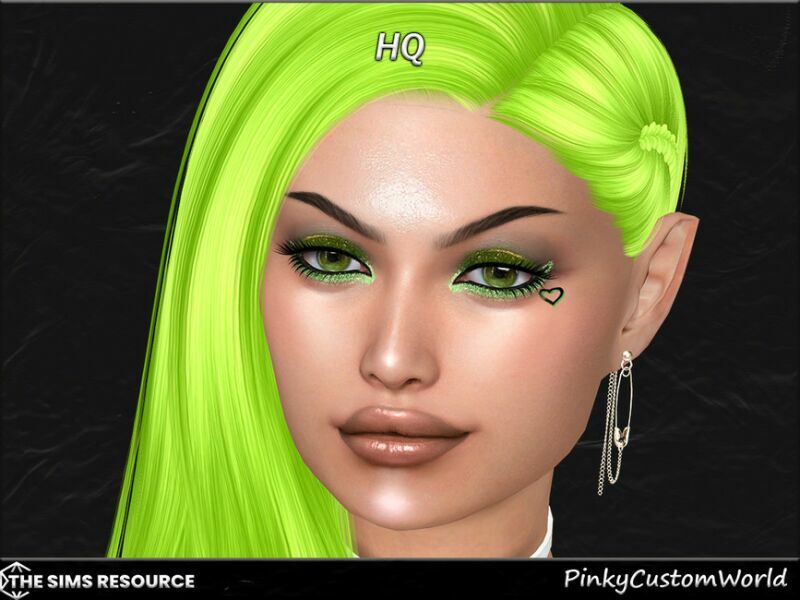 sims 4 cc facepaint n2 alisha v3 by pinkycustomworld 2