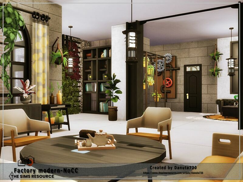 sims 4 cc factory modern nocc by danuta720 6