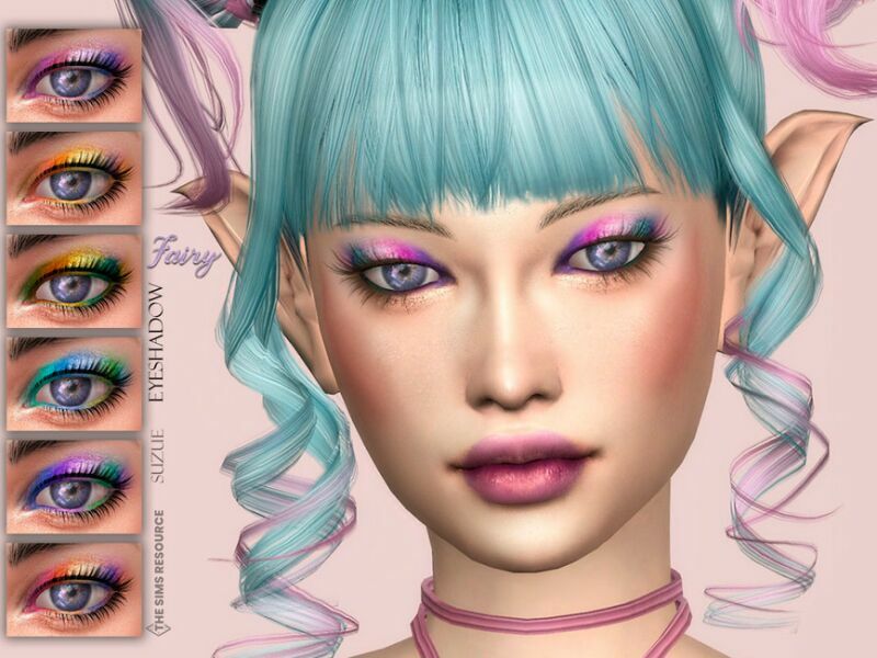 Fairy Eyeshadow N33 By Suzue Sims 4 CC Download