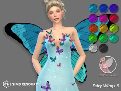 Fairy Wings 6 Sims 4 CC