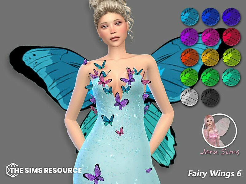 Fairy Wings 6 Sims 4 CC