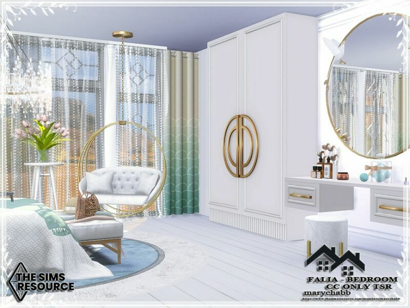 sims 4 cc falia bedroom cc only tsr by marychabb 3