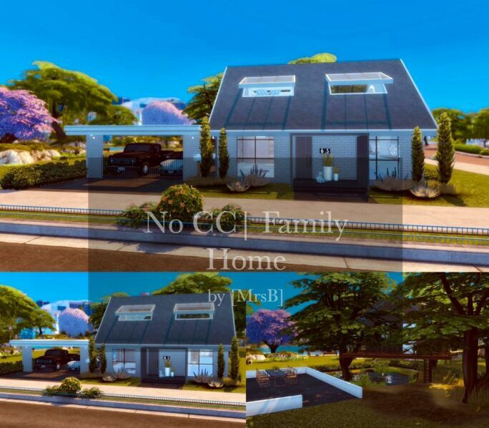 Family Home |CC Free By Mrsbarbiex3 Sims 4 CC