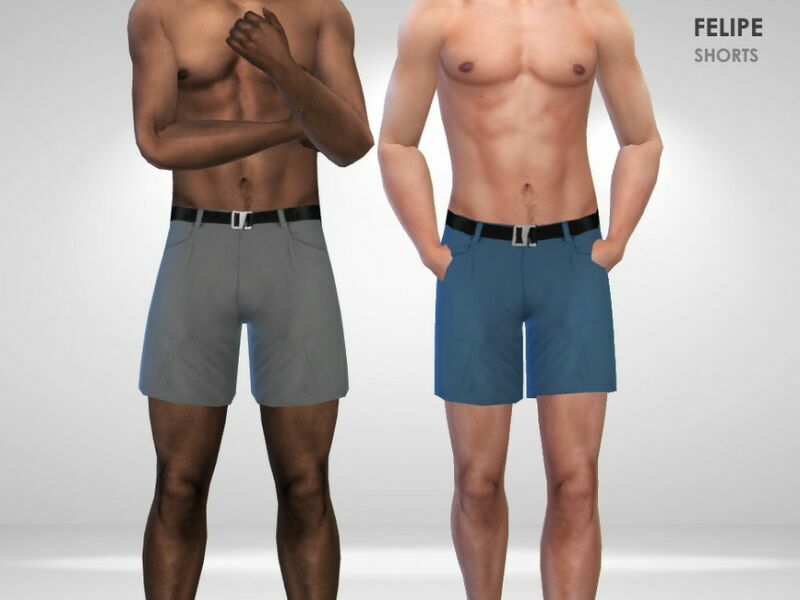 Felipe Shorts By Puresim Sims 4 CC