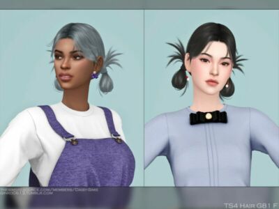 Female Hair G81 By Daisy-Sims Sims 4 CC