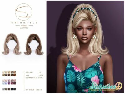 Female Hairstyles By Sclub Sims 4 CC