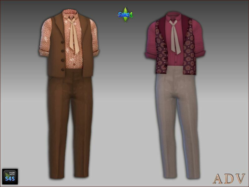 sims 4 cc festive outfits for couples 5