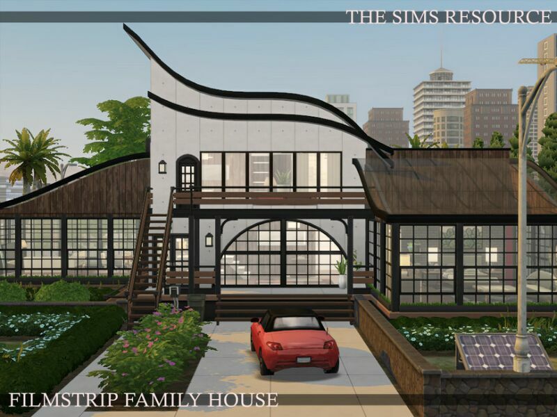 sims 4 cc filmstrip family house nocc by simzmora 2