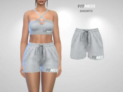 Fitness Shorts By Puresim Sims 4 CC