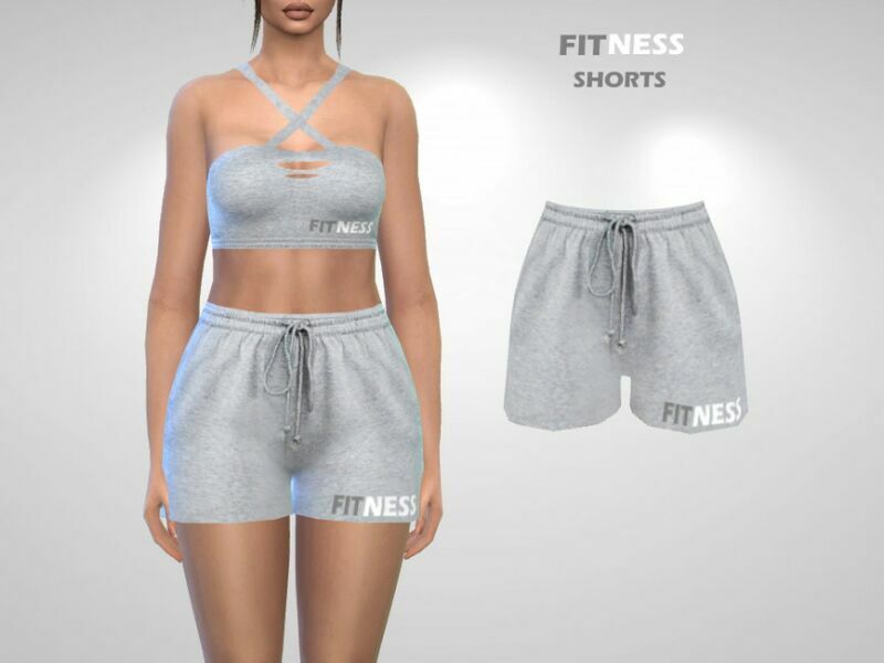 Fitness Shorts By Puresim Sims 4 CC