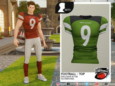 Football (TOP) Sims 4 CC