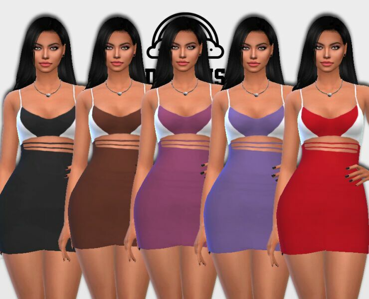 For YOU Dress By Dreamsccsims Sims 4 CC