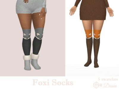 Foxi Socks Sims 4 CC